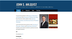 Desktop Screenshot of johnahlquist.net