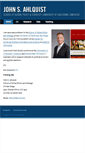 Mobile Screenshot of johnahlquist.net
